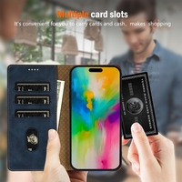 Étui portefeuille rétro en cuir pour Xiaomi 15T 15C 14T Pro 5G 14 Ultra 13 Lite 12 12S 12T 11T POCO X4 Pro M4 Pro 4G avec emplacement pour cartes