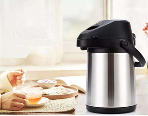 Distributeur thermique d'eau et de café en acier inoxydable à <span class=keywords><strong>double</strong></span> <span class=keywords><strong>paroi</strong></span> isolé sous vide, avec pompe à levier, 1.6L 1.9L 3L 4L 100YD - Product Image 6