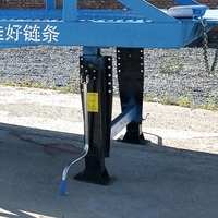 Rampe mobile DAHUI DCQY-8T pour entrepôt, certifiée, vente directe usine, machine de chargement/déchargement, levage manuel