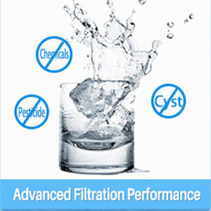 Premium Kunststoff-Aktivkohle-Kühlschrank-Wasserfilter 6 Monate Filterlebensdauer 300 GPD Durchflussrate für EDR4RXD1 Drop4 D4-Dual-Use-Wasser - Product Image 4