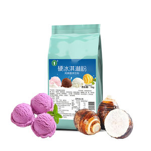 Poudre de crème glacée dure au chocolat et aux fruits, saveur originale, base de dessert, vente en gros directe d'usine, gelato, yaourt glacé, crème sucrée - Product Image 2