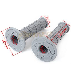 Empuñaduras universales de goma suave de 22mm y 7/8 "para <span class=keywords><strong>Honda</strong></span>, Kawasaki, Yamaha, Suzuki, BMW MX, Pit Dirt Bike, <span class=keywords><strong>Moto</strong></span>, motocicleta - Product Image 2