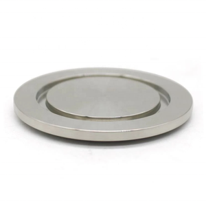 304 Stainless Steel KF Vakum Kosong Flange Pelat Buta untuk Padat End Cap Flange Baffle Pelat Vakum Flange Fitting - Product Image 5
