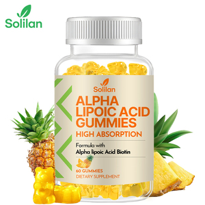 Amazon Oem Private Label Natuurlijke Ananas Smaak 1000Mg Alfa Liponzuur Biotine Softgel <span class=keywords><strong>Capsule</strong></span> Supplement Antioxidant Adult - Product Image 1