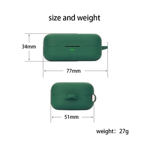 ราคาขายส่งสำหรับอุปกรณ์เสริมหูฟังไร้สาย <span class=keywords><strong>B</strong></span>&<span class=keywords><strong>O</strong></span> Beoplay EX ฝาครอบป้องกันหูฟังแบบซิลิโคนยาง สไตล์แฟชั่น - Product Image 6