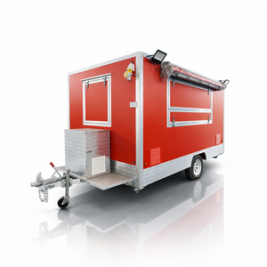 Remolques de Comida para Catering, Camioneta de Comida Totalmente Equipada, Camión de Comida Estilo Cómic con Cocina Completa - Product Image 4