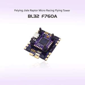 Nuevo MATEKSYS Raptor 5 Flight Stack - Controlador de Vuelo F760A con ESC de 60A (BL32-bit) de Plástico para Micro Drones de Carreras - Product Image 2
