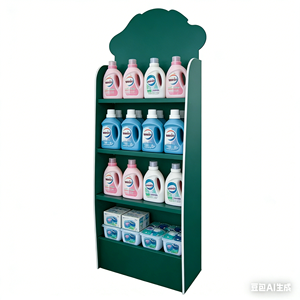 Espositore da Terra Portatile in Cartone Ondulato Personalizzato per Cosmetici: Rossetti, Detersivi in Capsule, Oli per Unghie - Product Image 4