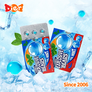 <span class=keywords><strong>Caramelos</strong></span> al por mayor de etiqueta privada personalizada Halal Mint Candy Cool Gummy Candy Fresh Breath Mint Explosive Beads Sweets Kids Candy Toy - Product Image 3