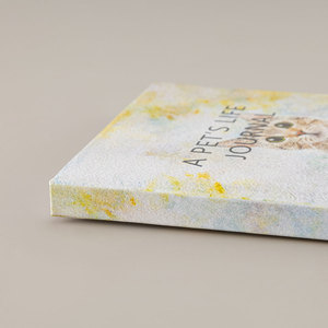 LABON Pet Memory a PET'S LIFE Diary <strong>Journal</strong> Matte Coated Cover Square Spine Notebook with Ribbon for Cats &amp; <strong>Dogs</strong> - Product Image 5
