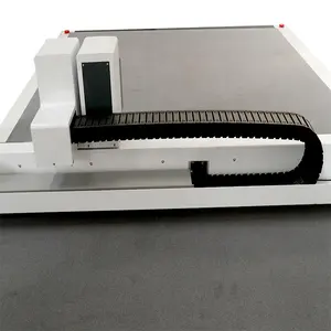 Kağıt kırma ve kağıt karton kalıp CNC kesme makinesi oluklu mukavva karton kutu yapma