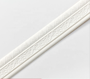 Pas cher Usine Peel Et Bâton 3D Papier Peint Autocollant Plinthe Lignes Offre Spéciale De Luxe <span class=keywords><strong>Carrelage</strong></span> Plinthe Ligne Adhésif Pour Hôtel - Product Image 1