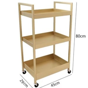 Carrito de Salón Moderno de Hierro con 4 Ruedas |   Carrito de Peluquería Ecológico - Product Image 4