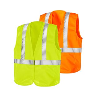 Hi Vis Lightweight Safety <b>Jacket</b> Vest Class 2 Construction <b>Worker</b> Chalecos Reflectivos Anaranjados De Seguridad Customized Logo - Product Image 1