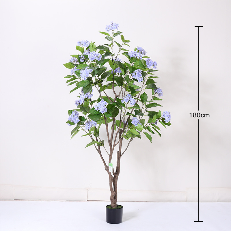 ต้นไฮเดรนเยียสีม่วง - 180 ซม.