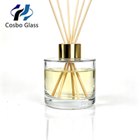 Bouteilles de diffuseur de parfum personnalisées en gros, bouteilles d'aromathérapie, capacités 50ml 60ml 80ml 100ml 120ml 160ml 200ml