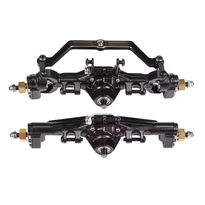 NTFHOBBY, OEM, изготовленные на заказ, детали для RC, тяжелая латунная Передняя и задняя портальная ось для гусеничного Trx-4m 1/18 RC, запчасти для RC