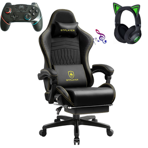 Buen precio al por mayor barato Verde Negro Sedia Da Gaming Silla Gamers Razer juego <span class=keywords><strong>Pc</strong></span> ordenador Gaming silla Razer comodidad cojín - Product Image 1