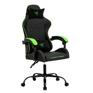 الجملة الرخيصة الأخضر الأسود ألعاب Sedia Da ألعاب Silla Gamers Razer لعبة