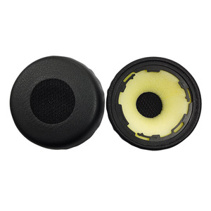Almohadillas de cuero personalizadas para auriculares almohadillas de esponja cómodas para auriculares Jabra Evolv 2 75 reemplazo de orejeras - Product Image 3