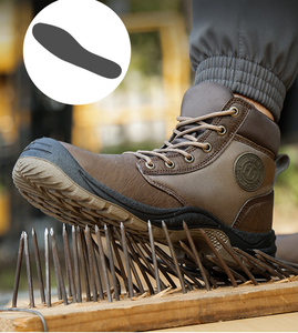 Stivali da lavoro di sicurezza con punta in acciaio leggero da uomo applicazione di fabbrica invernale scarpe sportive traspiranti - Product Image 5