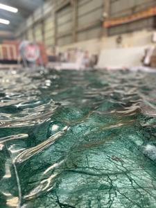 Carreau de marbre naturel de vague d'eau de haute qualité pierre élégante pour les tables de comptoirs et les conceptions décoratives de plancher de mur - Product Image 4