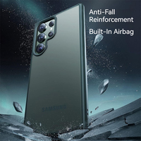 Nouvelles Coques de Téléphone Anti-Choc Rigides Magnétiques en PC et TPU Mat en Gros pour Samsung Galaxy S24 S23 S26 Ultra Plus