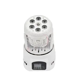 Siterui SFX ánh sáng sân khấu 7*10W Mini LED di chuyển đầu ánh sáng giọng nói và DMX512 điều khiển LED ánh sáng sân khấu cho sân khấu buổi hòa nhạc Nhà hát