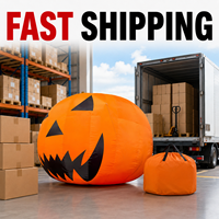 Modèle de citrouille gonflable géant personnalisé pour la promotion commerciale, les activités publiques d'Halloween, la décoration intérieure et extérieure