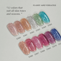 MR NAIL Gel d'extension d'ongles diamants concassés paillettes fines non toxiques longue durée Style français LED durci sans bac à papier Salon rapide