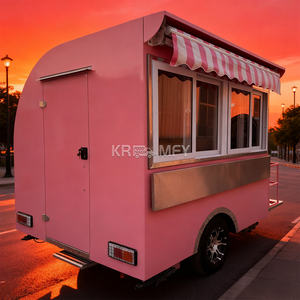 2025 Remorques Cuisine Vendre Restaurant <b>Mobile</b> Kitchen Trailers <b>For</b> <b>Sale</b> Ice Cream BBQ Food Truck Trailer - Product Image 1