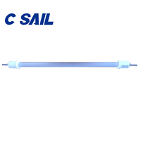 Lámpara de Calentamiento por Infrarrojos Lejanos de Fibra de Carbono y Cuarzo, 600W 800W 220V, Calentamiento Rápido para Horno de Secado Industrial