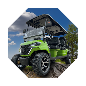 Chariot de golf tout-terrain électrique à batterie au lithium automatique 6 places 7500W de haute qualité - Product Image 3