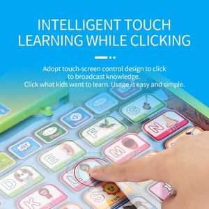 Tableau mural interactif intelligent double face pour l'apprentissage précoce des tout-petits, avec <span class=keywords><strong>alphabet</strong></span> <span class=keywords><strong>anglais</strong></span> parlant et <span class=keywords><strong>audio</strong></span>, pour enfants - Product Image 2