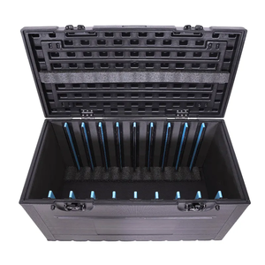 260mm Depth 8U 12U 14U 16U Equipment Protective Trolley Flight <strong>Case</strong> PE Plastic 24U Flight <strong>Case</strong> Shockproof Dnp Flight <strong>Case</strong> - Product Image 3