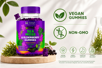 Gummies aux champignons Lion's Mane, Reishi, Chaga et Cordyceps, complément alimentaire fonctionnel pour améliorer la mémoire, le sommeil et l'énergie.