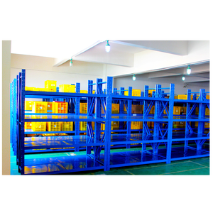 Heavy Duty Adjustable Powder Coated Steel Beam Racks with Long Span Warehouse <strong>Racking</strong> System Corrosion Protection <strong>for</strong> <strong>Storage</strong> - Product Image 4