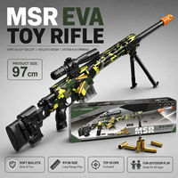 Pistolet Blaster à Billes Souples Rétractable Handi 97CM MSR – Jouet Pistolet Éducatif à Billes Éclaboussantes – Modèle de Tir – Vente Chaude