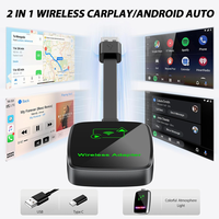 Adaptateur Carplay sans fil USB C 2 en 1 et adaptateur Android Auto Wireless A et convertisseur de jeu de voiture OEM ODM BT IA Box pour audi toyota