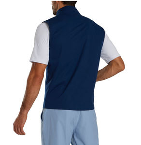 Gilet de golf léger pour homme, entièrement zippé, en softshell, finition hydrofuge, respirant et extensible - Product Image 3