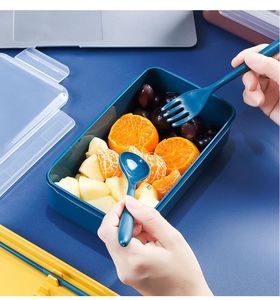 Wholesale Durable BPA Free <b>Compartments</b> <b>Lunch</b> <b>Boxes</b> Takeout Stackable <b>Lunch</b> ContainerWith Movable Divider for School Kids - Product Image 5