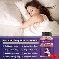 Gummies de mélatonine à marque privée – Complément naturel pour adultes favorisant le sommeil et la relaxation