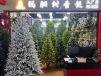 Usine Yiwu Merry Tree, vente en gros directe, arbre de Noël personnalisé de haute qualité, luxueux, pré-éclairé, en PE et PVC, BSCI CE GS