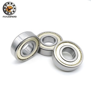 Rodamiento de Bolas de Ranura Profunda Flyleopard 6800ZZ 10x19x5mm, Sellado ZZ, de Acero, para Uso Industrial - Product Image 1