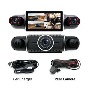 Fabrika taşınabilir 4 yollu 3 "araba radyo Stereo Dash kamera DVR CarPlay Android oto GPS navigasyon pano <span class=keywords><strong>Video</strong></span> kaydedici monitör - Product Image 6