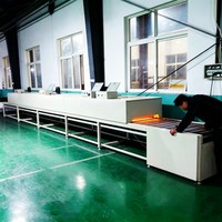 Four de séchage infrarouge automatique à convoyeur, ligne de production de séchage, petit four tunnel, four de polymérisation pour peinture en poudre haute performance