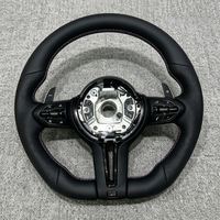 Expédition rapide pour volant chauffant en cuir plat BMW série F F30 F10 F32 F80 M3 M4 X5
