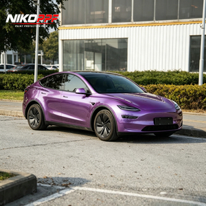Film de protection NIKO TPU Spectre Fantastique Violet à Changement de Couleur, Film de Recouvrement TPU Nano-Rénovateur Auto-Réparateur pour PPF Coloré - Product Image 1