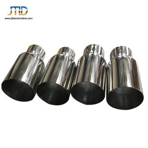 <span class=keywords><strong>Embout</strong></span> d'échappement universel roulé <span class=keywords><strong>coudé</strong></span> de diamètre extérieur d'entrée en acier inoxydable JTLD 63mm - Product Image 4