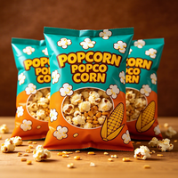 Sacs personnalisés pour l'emballage alimentaire : sachets de cacahuètes, sacs de café à fond plat, sacs de pop-corn refermables